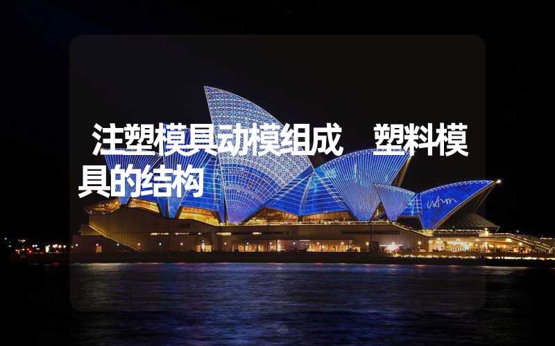 注塑模具动模组成 塑料模具的结构